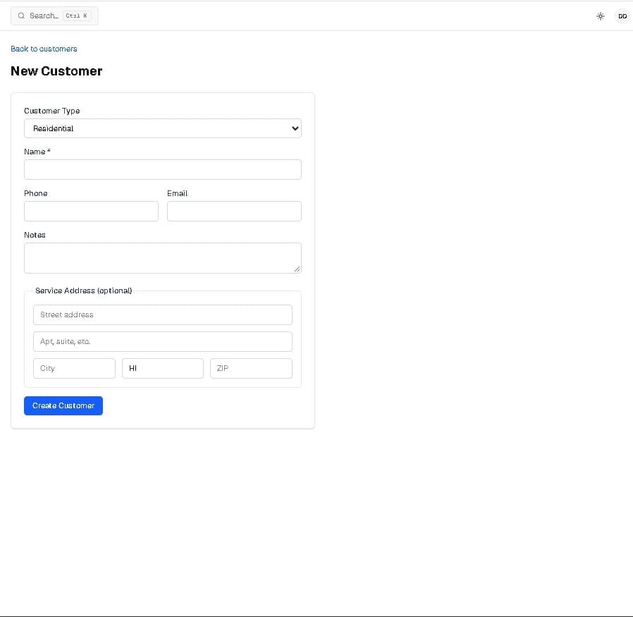 Screenshot of the JunkMint new customer form showing the phone number field where operators enter the customer's number after obtaining verbal SMS consent